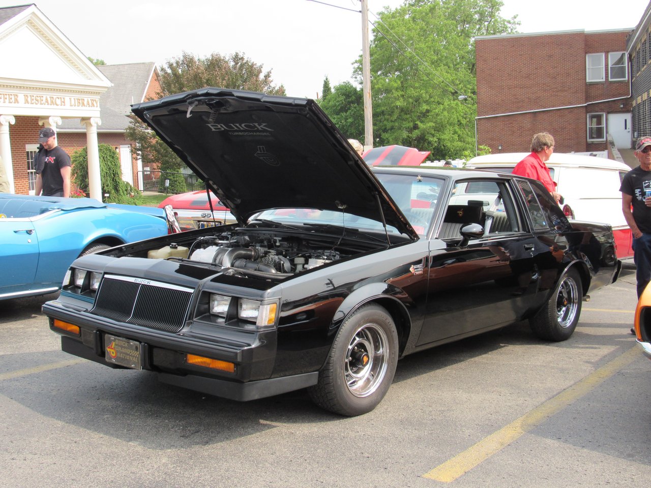 1986 Buick Regal Grand National, photographed in Ohio, USA.
