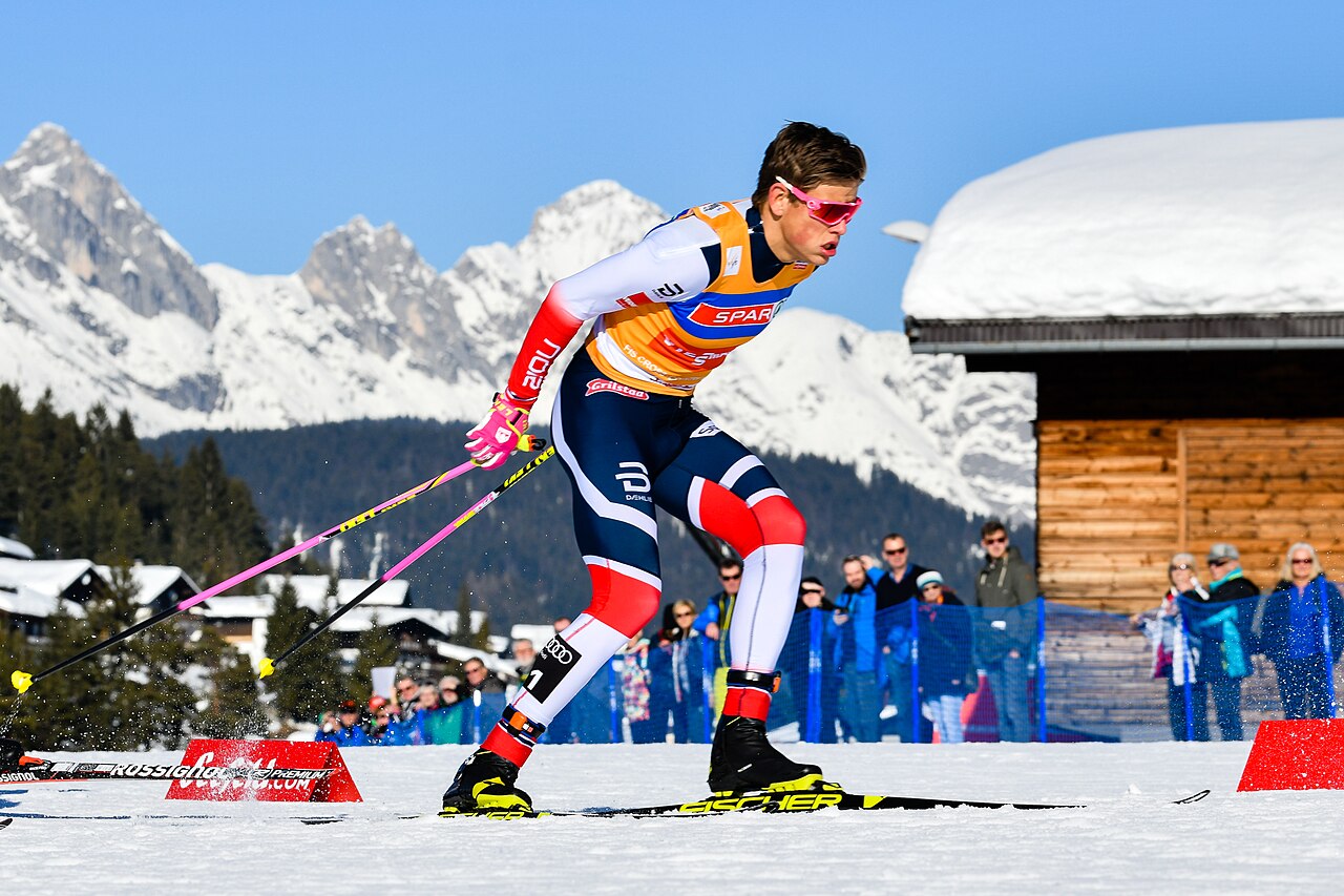 Seefeld-Triple 2018, second day January 27th. Picture shows Johannes Høsflot Klæbo