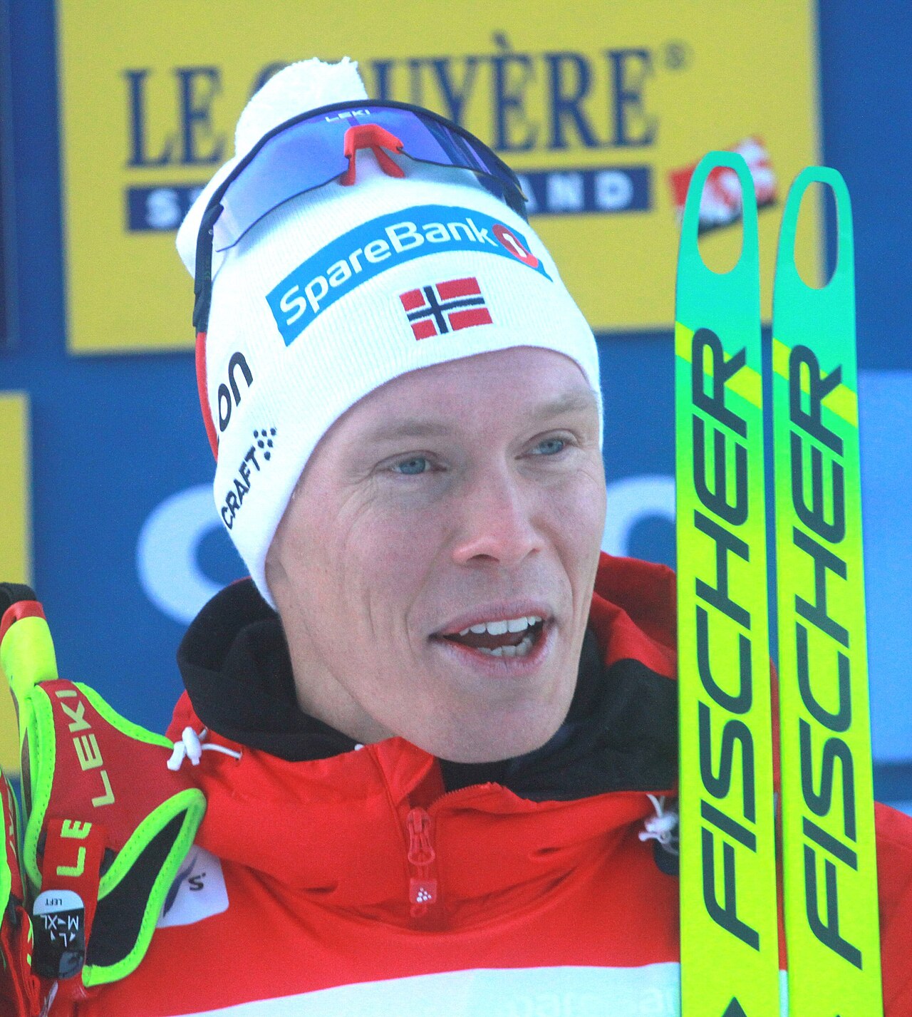 Trondheim 2025 CC 10 km classic men. Martin Løwstrøm Nyenget (NOR)