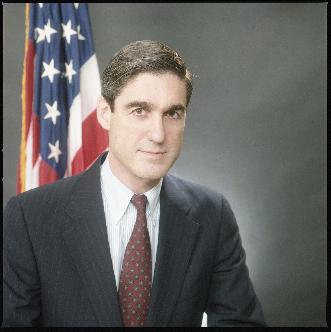 Portrait of Robert Mueller, Criminal Staff, Department of Justice, 1992