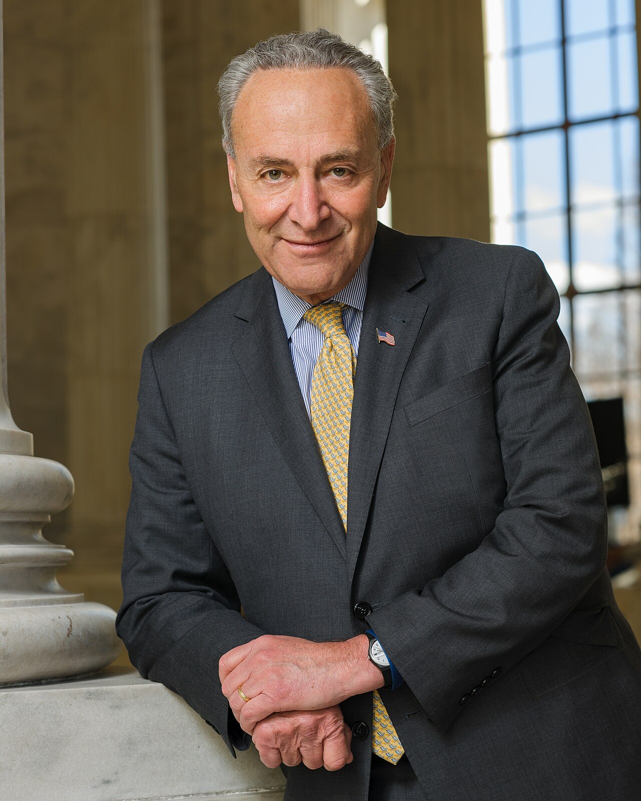 Chuck Schumer's 2nd official Congress photo
