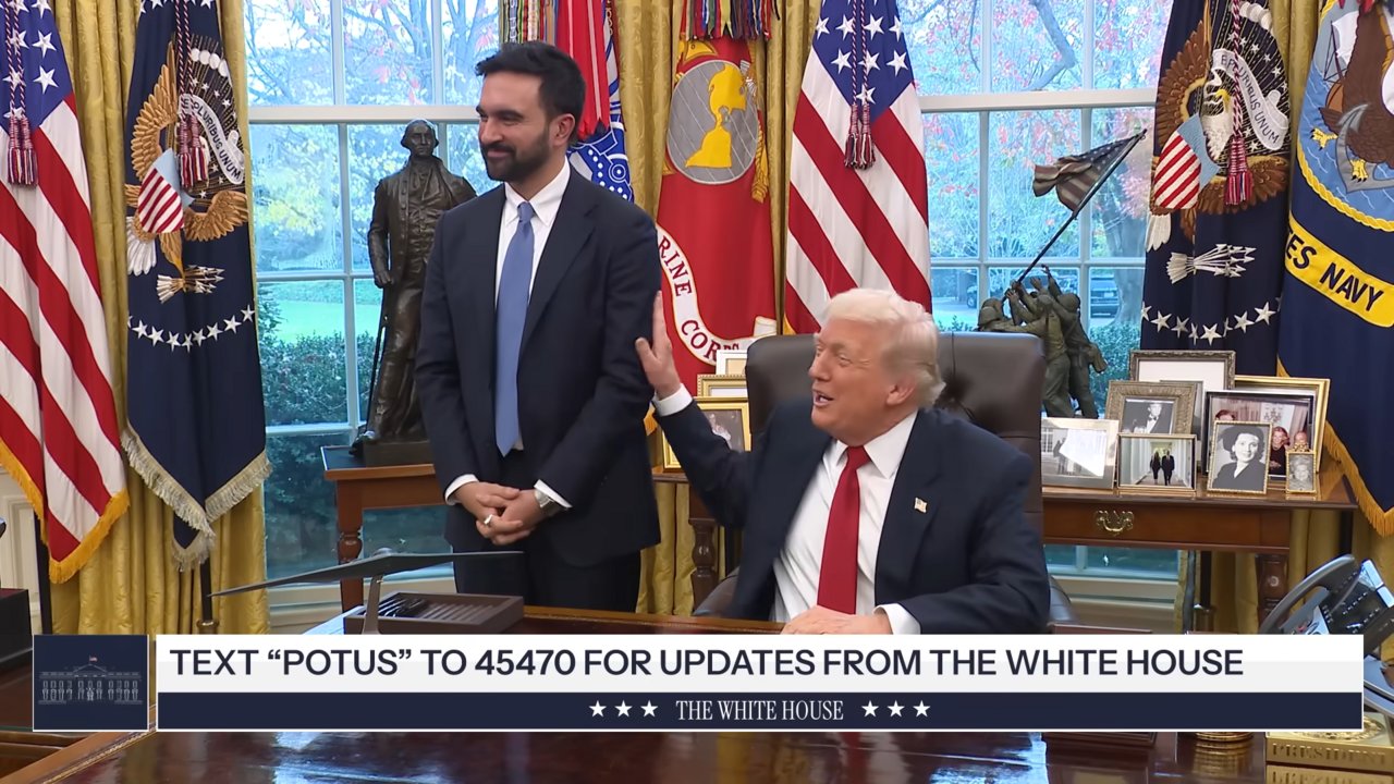 President Trump Meets with Zohran Mamdani, Mayor-Elect, New York City