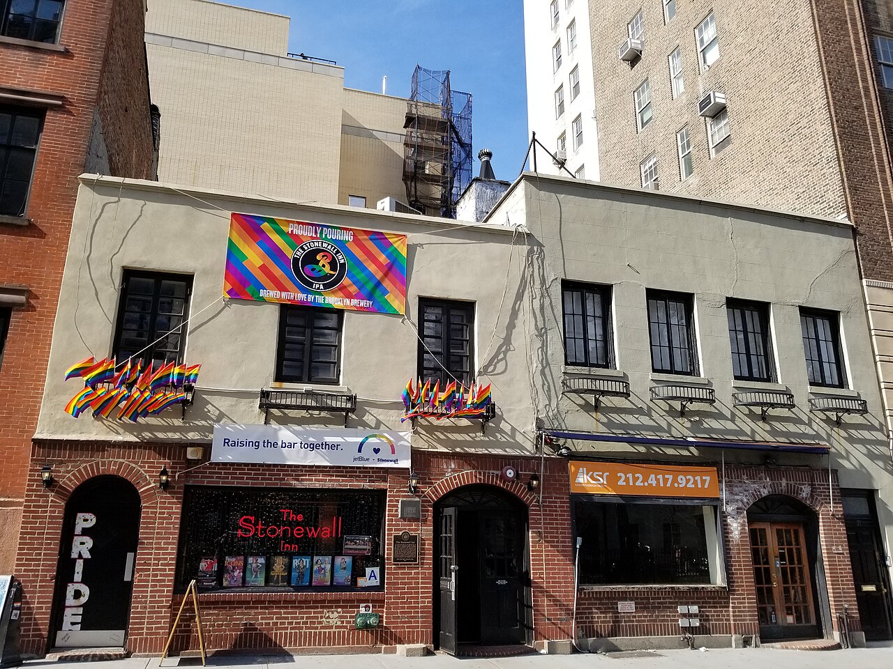 Stonewall Inn, April 2019