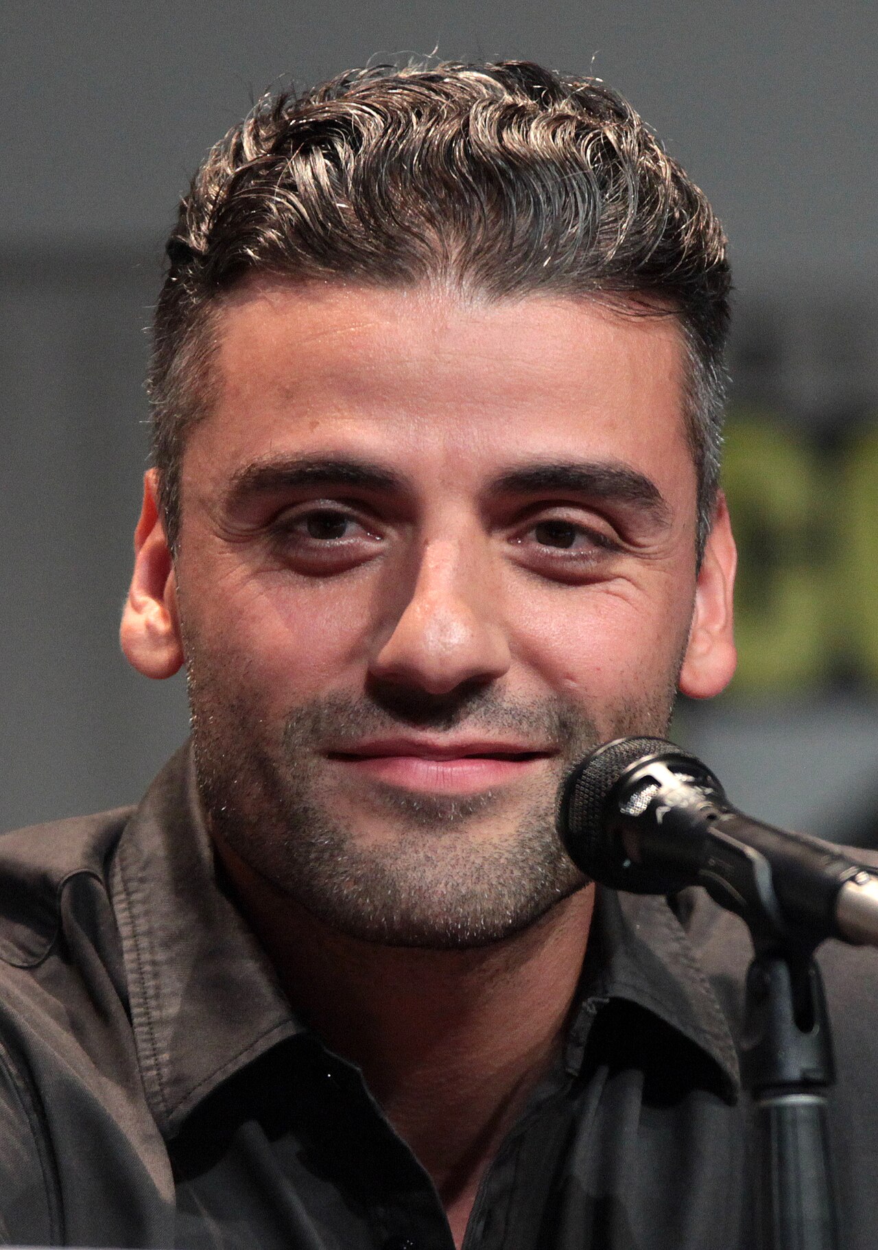Oscar Isaac at the 2015 San Diego Comic Con International in San Diego, California.