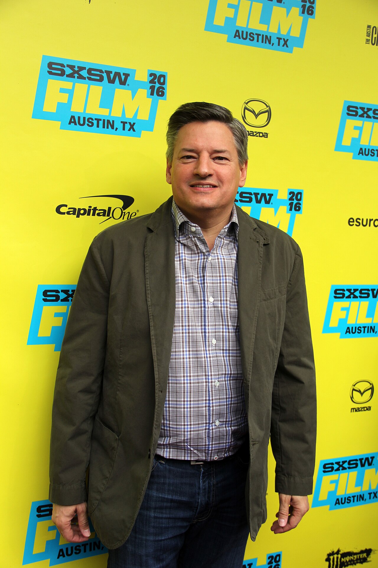 Ted Sarandos at the premiere of Pee-Wee's Big Holiday.

Taken at SXSW 2016.